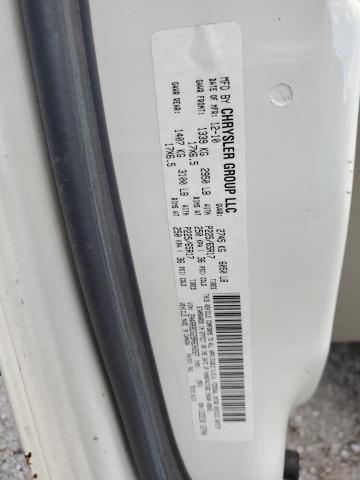 2A4RR8DG2BR630267 - 2011 CHRYSLER TOWN & COU TOURING L WHITE photo 13