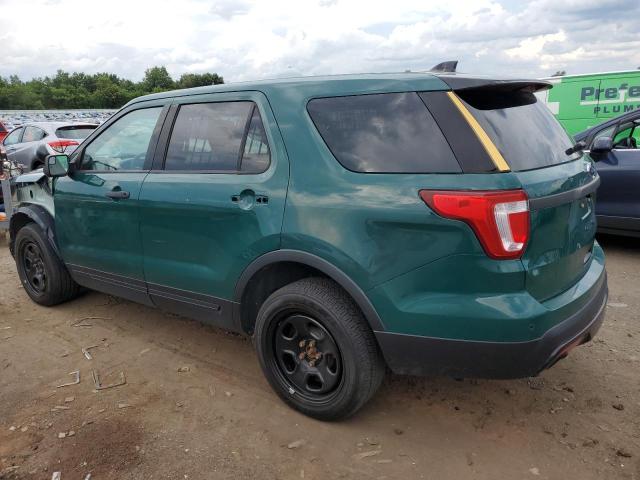 1FM5K8AR0HGB34565 - 2017 FORD EXPLORER POLICE INTERCEPTOR 绿色 照片 2