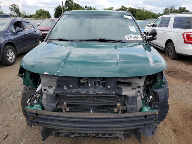 1FM5K8AR0HGB34565 - 2017 FORD EXPLORER POLICE INTERCEPTOR 绿色 照片 5