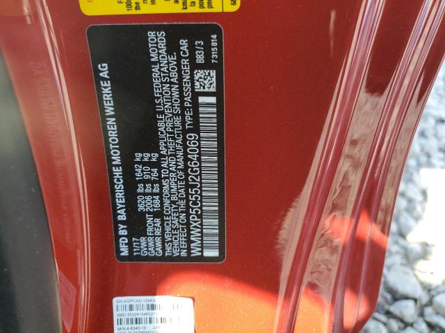 WMWXP5C55J2G64069 - 2018 MINI COOPER Rot Foto 12