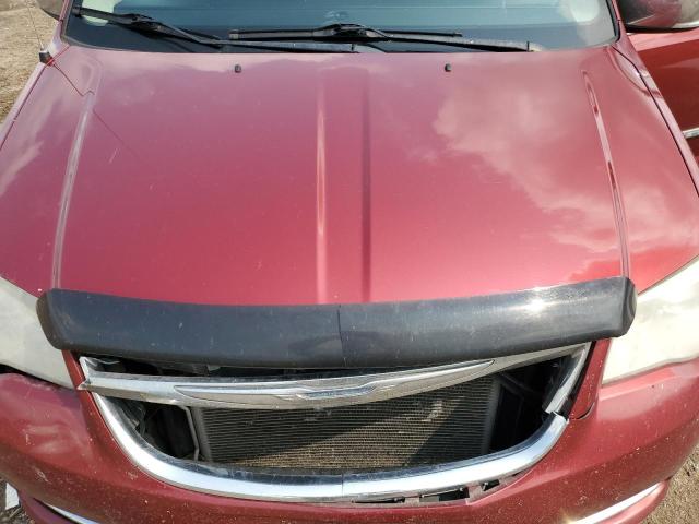 2C4RC1CG6DR726616 - 2013 CHRYSLER TOWN & COU TOURING L RED photo 12