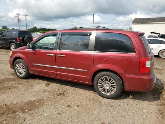 2C4RC1CG6DR726616 - 2013 CHRYSLER TOWN & COU TOURING L RED photo 2