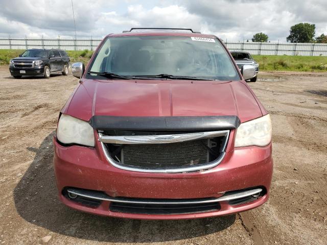 2C4RC1CG6DR726616 - 2013 CHRYSLER TOWN & COU TOURING L RED photo 5