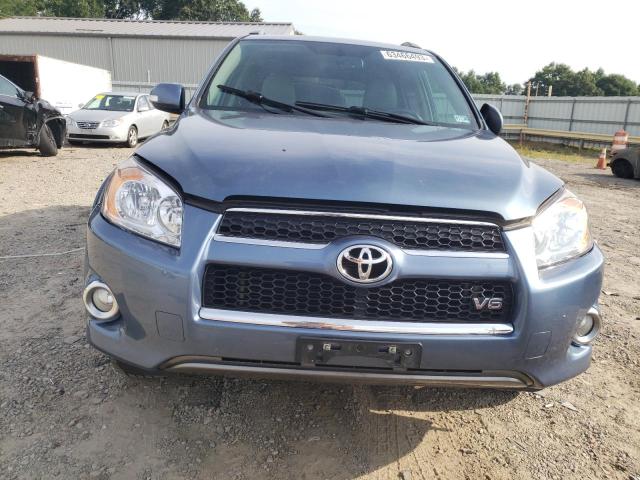 2T3DK4DV8BW056808 - 2011 TOYOTA RAV 4 LIMITED BLUE photo 5