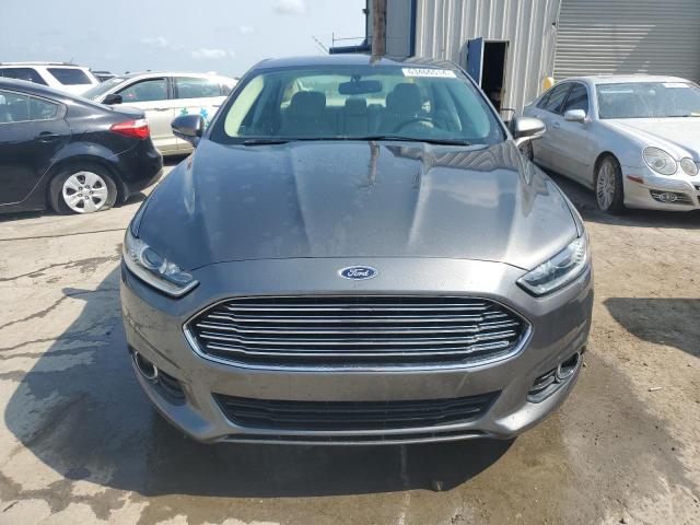 3FA6P0H96ER277208 - 2014 FORD FUSION SE GRAY photo 5