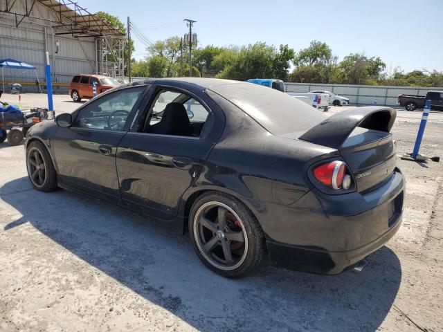 1B3ES66S05D201748 - 2005 DODGE NEON SRT-4 BLACK photo 2