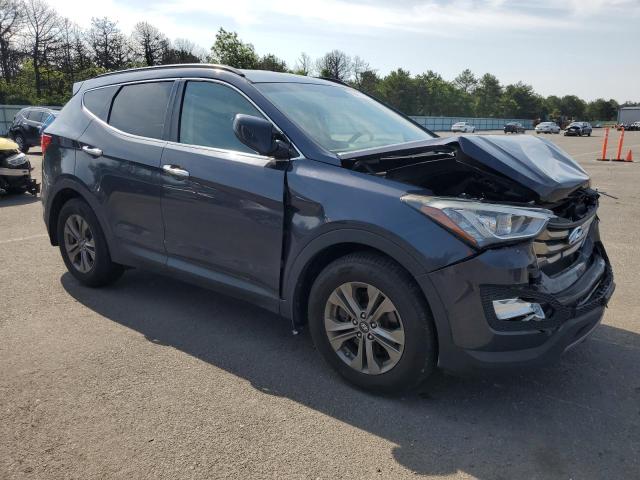 5XYZUDLB0FG279064 - 2015 HYUNDAI SANTA FE SPORT BLUE photo 4