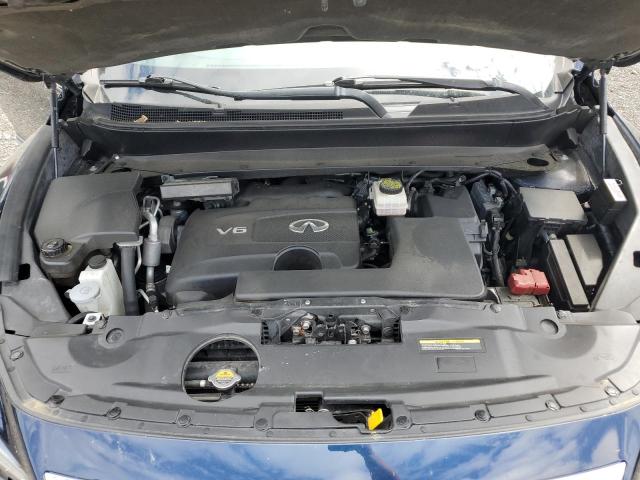 5N1DL0MM8HC527411 - 2017 INFINITI QX60 蓝色 照片 12