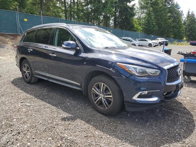 5N1DL0MM8HC527411 - 2017 INFINITI QX60 蓝色 照片 4