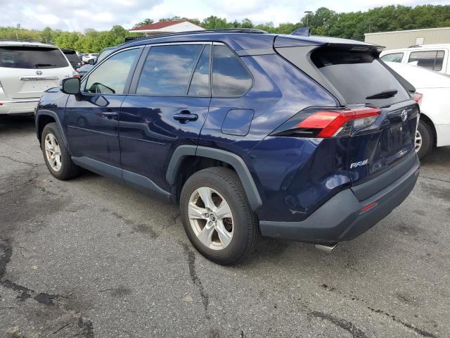 JTMP1RFV8KD509235 - 2019 TOYOTA RAV4 XLE BLUE photo 2
