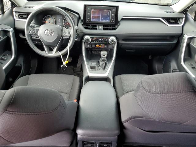 JTMP1RFV8KD509235 - 2019 TOYOTA RAV4 XLE BLUE photo 8