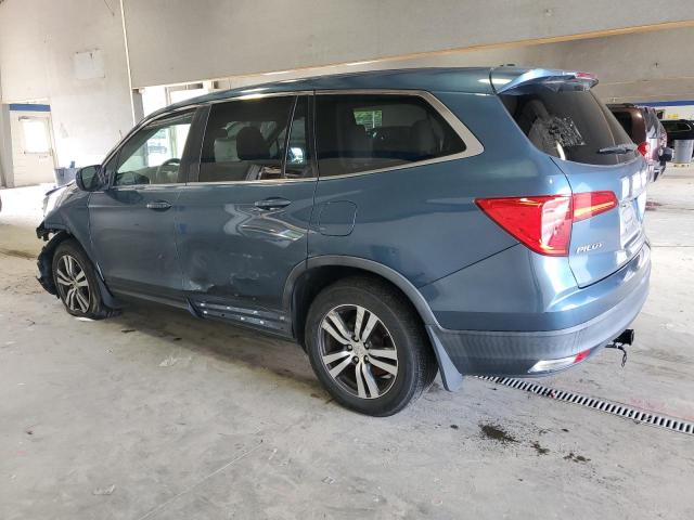 5FNYF6H65HB082270 - 2017 HONDA PILOT EXL 蓝色 照片 2