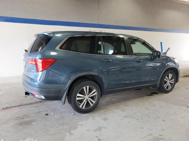 5FNYF6H65HB082270 - 2017 HONDA PILOT EXL 蓝色 照片 3