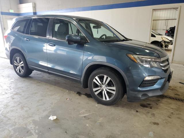 5FNYF6H65HB082270 - 2017 HONDA PILOT EXL 蓝色 照片 4