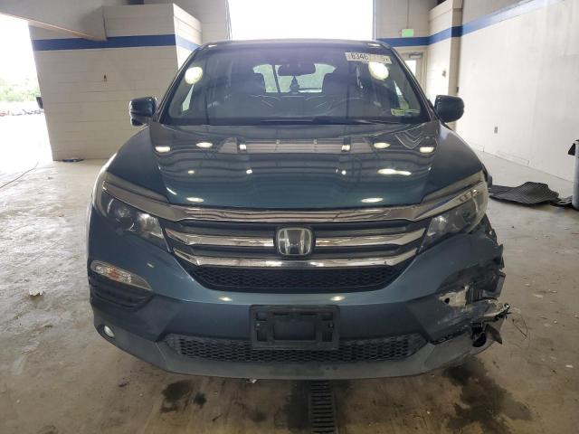 5FNYF6H65HB082270 - 2017 HONDA PILOT EXL 蓝色 照片 5