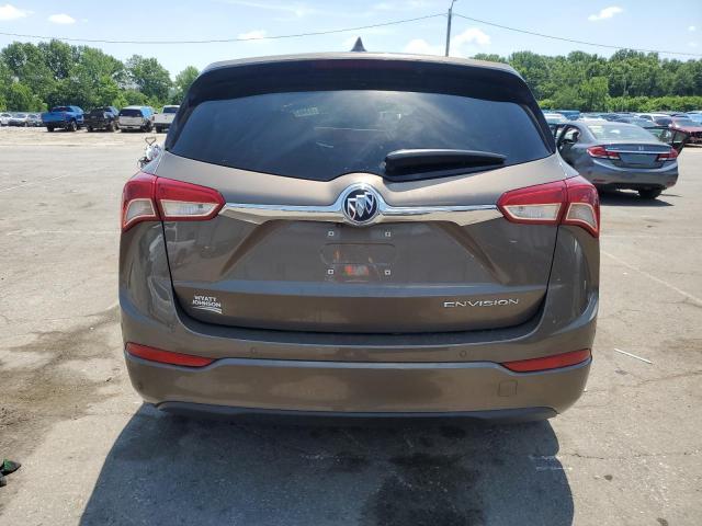 LRBFXBSA1KD129091 - 2019 BUICK ENVISION PREFERRED BROWN photo 6