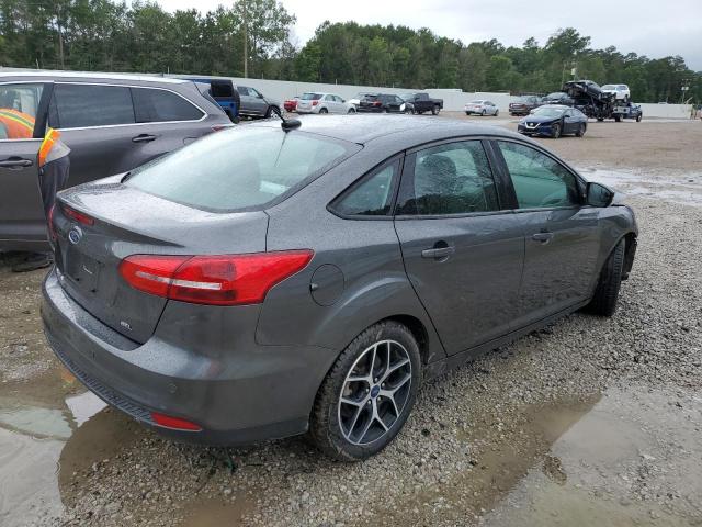 1FADP3H29HL345953 - 2017 FORD FOCUS SEL GRAY photo 3