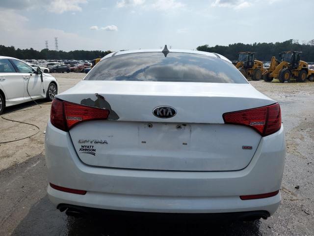 5XXGM4A71DG097431 - 2013 KIA OPTIMA LX WHITE photo 6