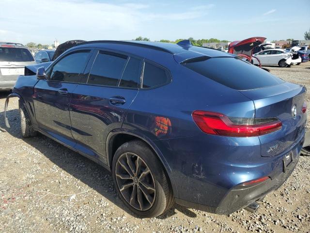 5UXUJ3C52KLG56162 - 2019 BMW X4 XDRIVE30I BLUE photo 2