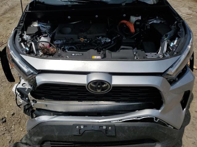 4T3RWRFV1SU176146 - 2025 TOYOTA RAV4 XLE SILVER photo 12
