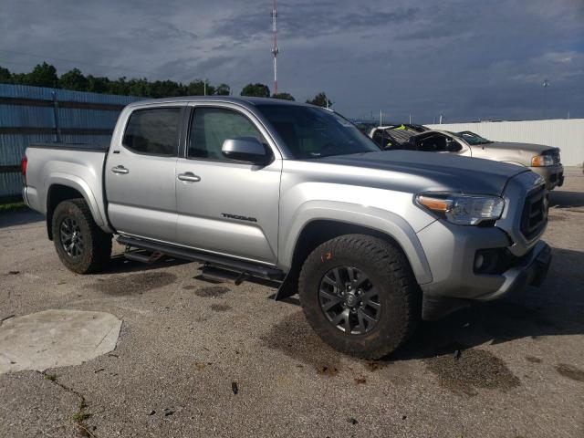 3TMAZ5CN0NM160429 - 2022 TOYOTA TACOMA DOUBLE CAB 银色 照片 4