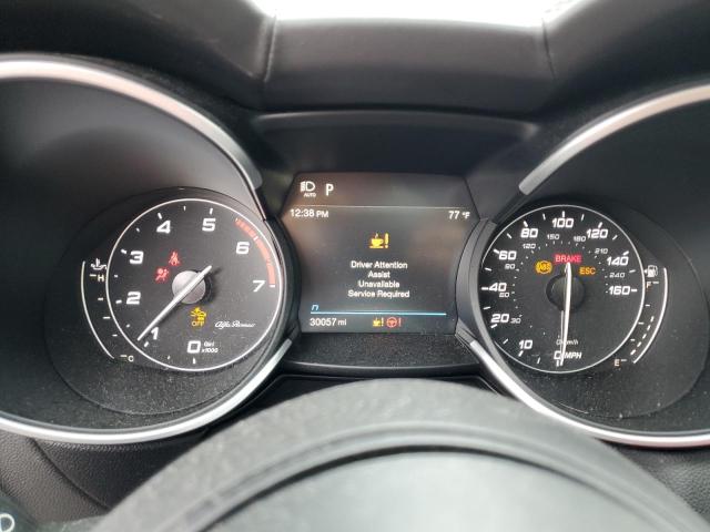 ZASPAKBN7N7D31941 - 2022 ALFA ROMEO STELVIO TI შავი ფოტო 9