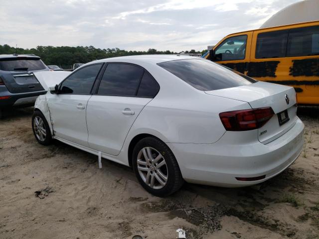 3VW2B7AJ4JM263798 - 2018 VOLKSWAGEN JETTA S WHITE photo 2