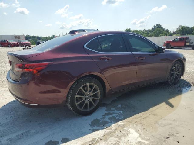 19UUB2F70FA011130 - 2015 ACURA TLX ADVANCE BURGUNDY photo 3