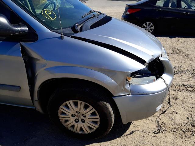 1A4GP45R36B572728 - 2006 CHRYSLER TOWN & COU ლურჯი ფოტო 9