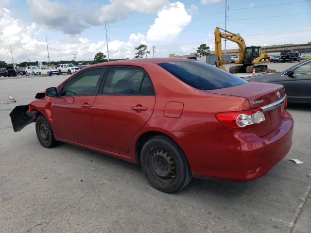 JTDBU4EE3B9151695 - 2011 TOYOTA COROLLA BASE RED photo 2