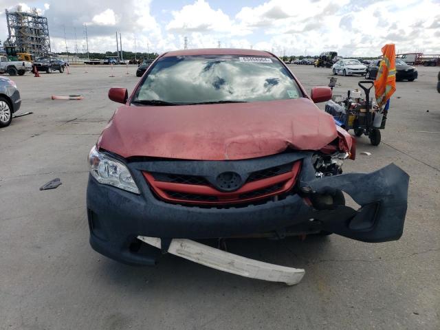 JTDBU4EE3B9151695 - 2011 TOYOTA COROLLA BASE RED photo 5