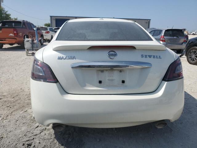 1N4AA5AP0EC431170 - 2014 NISSAN MAXIMA S WHITE photo 6