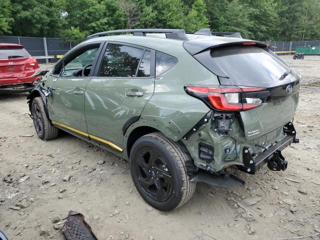 4S4GUHF67R3708315 - 2024 SUBARU CROSSTREK SPORT GREEN photo 2