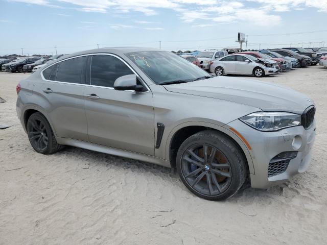 5YMKW8C32H0U71856 - 2017 BMW X6 M BEIGE photo 4