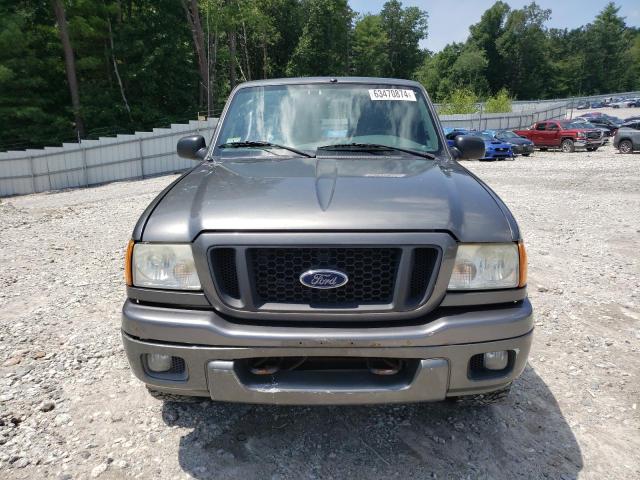 1FTZR45E84PB59712 - 2004 FORD RANGER SUPER CAB GRAY photo 5