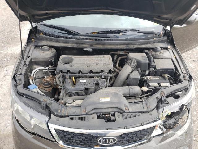 KNAFU4A20C5529023 - 2012 KIA FORTE EX BROWN photo 7