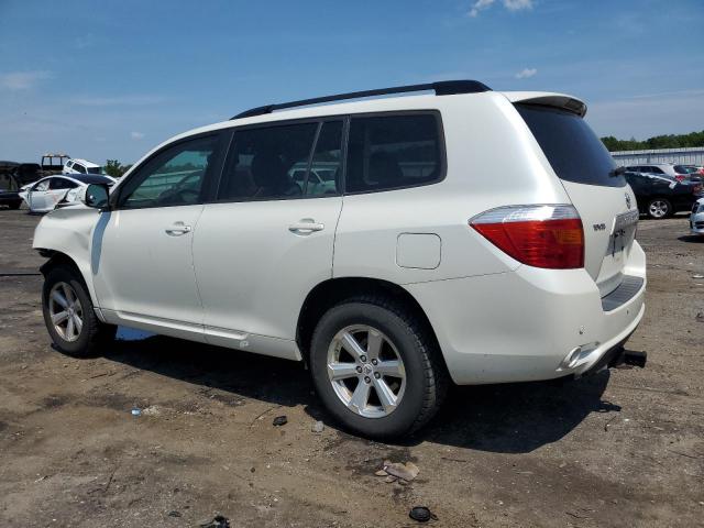 JTEES41A292134875 - 2009 TOYOTA HIGHLANDER WHITE photo 2