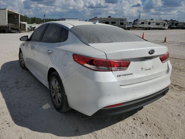 5XXGT4L35GG062263 - 2016 KIA OPTIMA LX WHITE photo 3