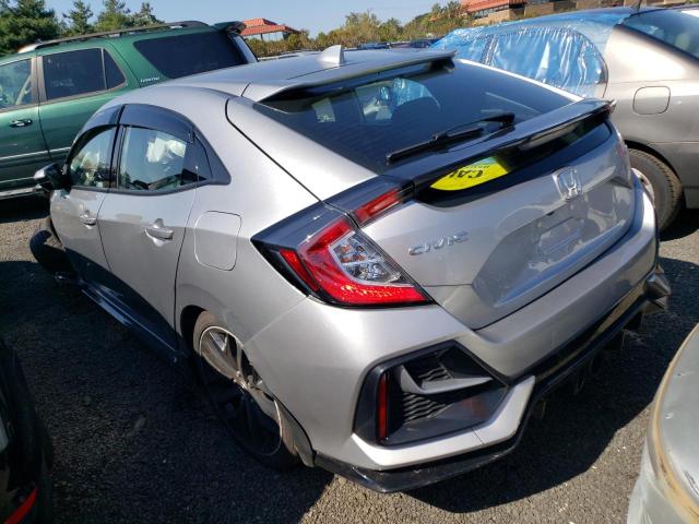 SHHFK7H42MU414343 - 2021 HONDA CIVIC SPORT 银色 照片 2