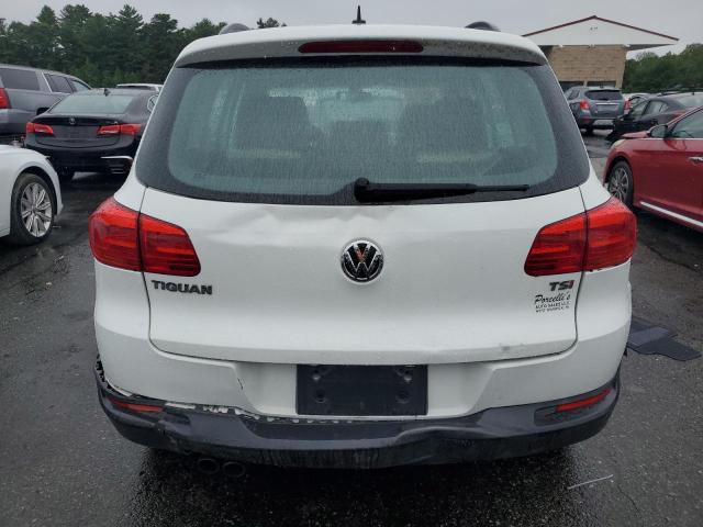 WVGBV7AX7GW587363 - 2016 VOLKSWAGEN TIGUAN S WHITE photo 6