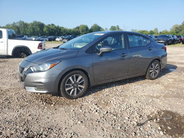 3N1CN8EV6ML886242 - 2021 NISSAN VERSA SV GRAY photo 1