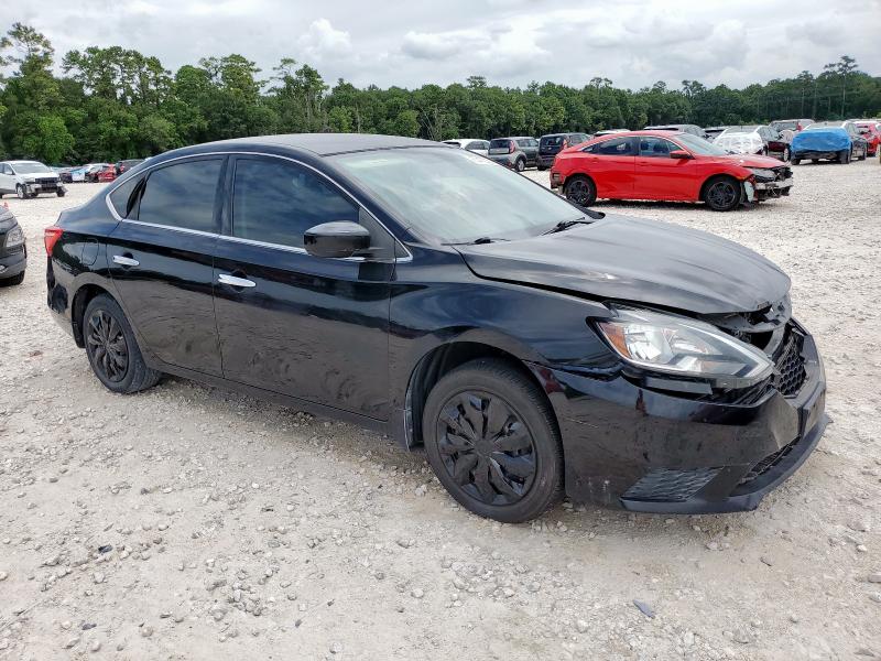 3N1AB7AP9KY270794 - 2019 NISSAN SENTRA S BLACK photo 4