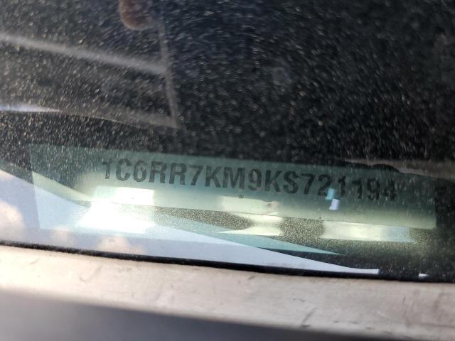 1C6RR7KM9KS721194 - 2019 RAM 1500 CLASSIC TRADESMAN GRAY photo 12