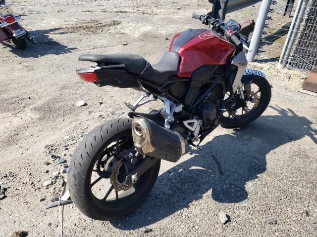 MLHNC5506K5000123 - 2019 HONDA CBF300 N RED photo 4