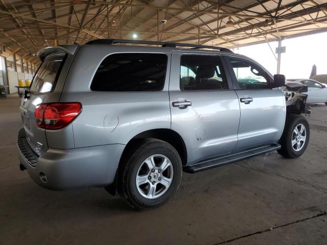 5TDZY5G13ES055316 - 2014 TOYOTA SEQUOIA SR5 GRAY photo 3