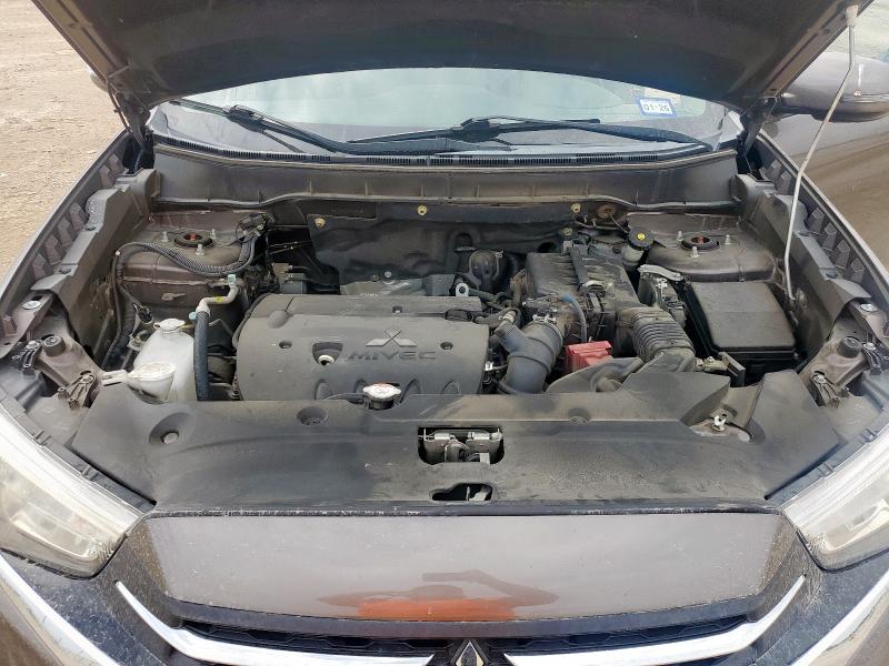 JA4AP4AU3KU001965 - 2019 MITSUBISHI OUTLANDER SE Qəhvəyi foto 12