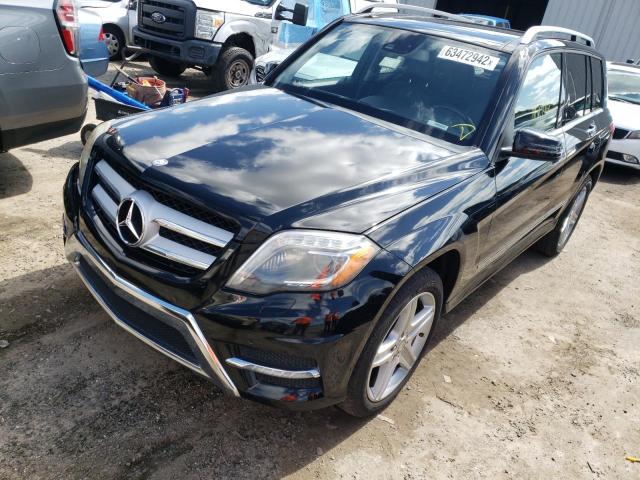 WDCGG0EB8DG103470 - 2013 MERCEDES-BENZ GLK 250 BLUETEC BLACK photo 2