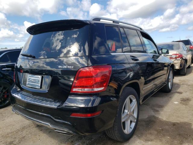 WDCGG0EB8DG103470 - 2013 MERCEDES-BENZ GLK 250 BLUETEC BLACK photo 4