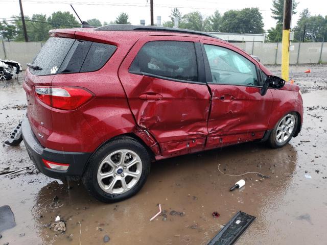 MAJ6S3GL1KC276880 - 2019 FORD ECOSPORT SE RED photo 3