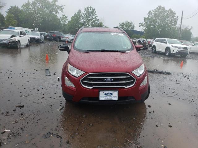 MAJ6S3GL1KC276880 - 2019 FORD ECOSPORT SE RED photo 5